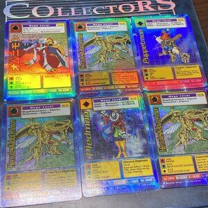Digimon Mega Level Holo Card Lot Omnimon Piedmon 1st Ed 1999 Bandai